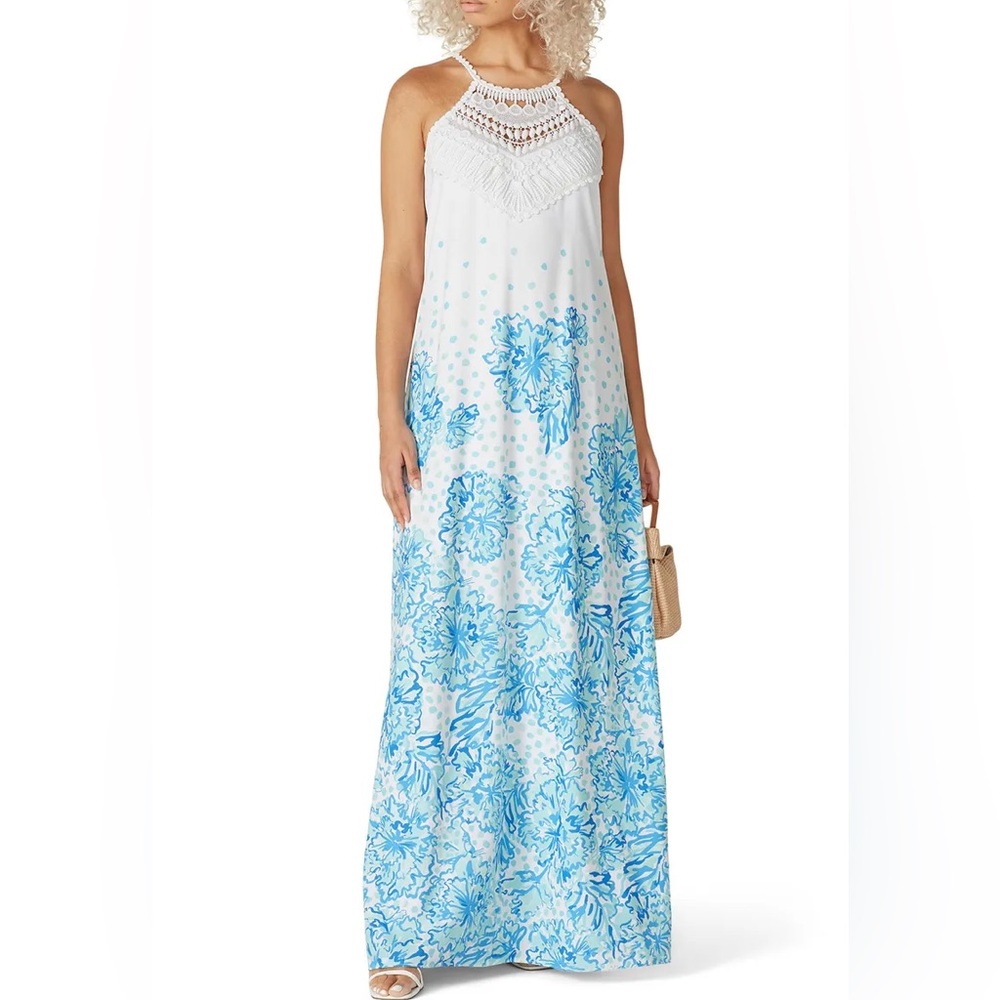 Lilly Pulitzer Pearl Soft Maxi Dress- Karma Camellia